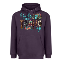 Plum back that thang up Heavyweight Hoodie - JahusDesignShop