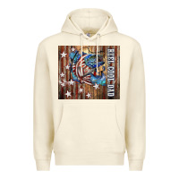 Sandshell Western Reel Cool Dad American Premium Hoodie - LillyAllenDesigns