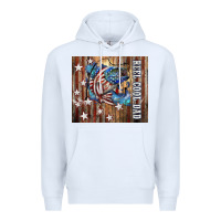 White Western Reel Cool Dad American Premium Hoodie - LillyAllenDesigns