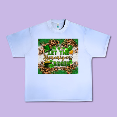 Let The Shenanigans Begin Urban Heavy Tee Designed By Fadigitalartstudio