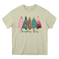 Mossy christmas trees Heavy Core Tee - CowGirlArtShop