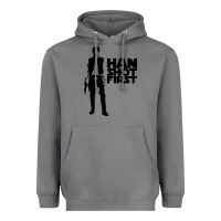 Storm han shot first Heavyweight Hoodie - linhVisuals