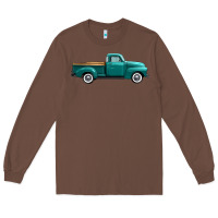 Chestnut western truck side view Long Sleeve Tee - FaDigitalArtStudio