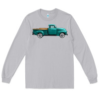 Moon Dust western truck side view Long Sleeve Tee - FaDigitalArtStudio