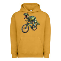Pigment Peanut Butter t rex dinosaur riding dinosaur Urban Hoodie - RanaPortraitStore