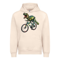 Sandshell t rex dinosaur riding dinosaur Urban Hoodie - RanaPortraitStore