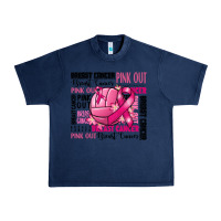 Navy volleyball pink out breast cancer Urban Heavy Tee - RanaPortraitStore