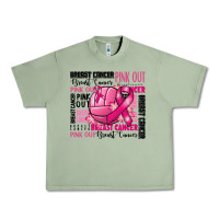 Oil Green volleyball pink out breast cancer Urban Heavy Tee - RanaPortraitStore