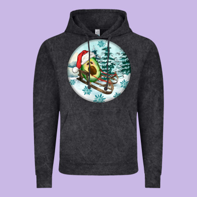 Slide Avocado Vintage Hoodie Designed By Fadigitalartstudio