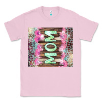Bubblegum Pink Mom leopard Classic Tee - CowGirlArtShop
