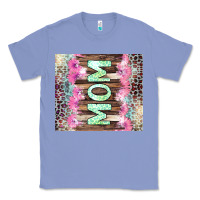 Colony Blue Mom leopard Classic Tee - CowGirlArtShop