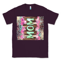 Plum Mom leopard Classic Tee - CowGirlArtShop
