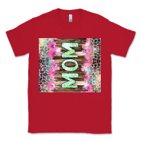 Red Mom leopard Classic Tee - CowGirlArtShop