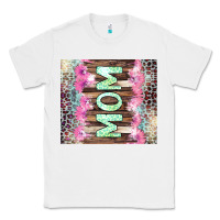 White Mom leopard Classic Tee - CowGirlArtShop