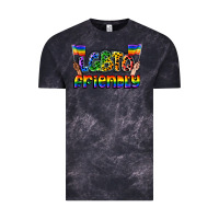 Cloud Black lgbtq friendly pride Vintage Tee - FaDigitalArtStudio