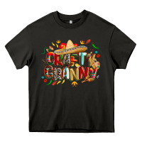 Asphalt Cinco de mayo crafty granny Heavy Core Tee - CowGirlArtShop