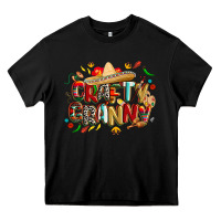 Black Cinco de mayo crafty granny Heavy Core Tee - CowGirlArtShop