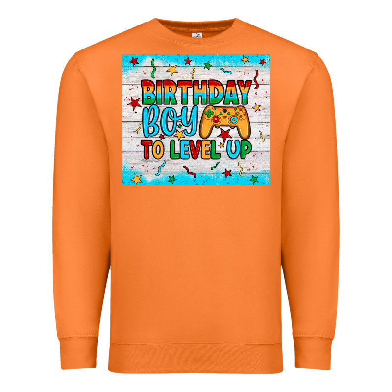 Birthday Boy To Level Up Premium Sweatshirt by JahusDesignShop | Teevron