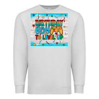Dove Grey birthday boy to level up Premium Sweatshirt - JahusDesignShop