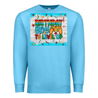 Ocean Blue birthday boy to level up Premium Sweatshirt - JahusDesignShop
