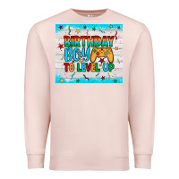 Pale Pink birthday boy to level up Premium Sweatshirt - JahusDesignShop