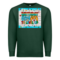 Sports Green birthday boy to level up Premium Sweatshirt - JahusDesignShop