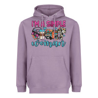 Lavender i'm a simple woman Heavyweight Hoodie - JahusDesignShop