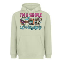 Matcha i'm a simple woman Heavyweight Hoodie - JahusDesignShop