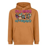 I'm A Simple Woman Heavyweight Hoodie | Teevron