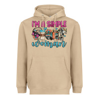 Mushroom i'm a simple woman Heavyweight Hoodie - JahusDesignShop