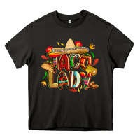 Asphalt cinco de mayo taco lady Heavy Core Tee - CowGirlArtShop