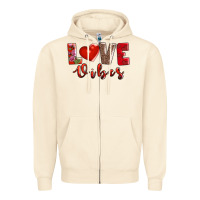 Sandshell love vibes Zipper Hoodie - AdoDesignShop