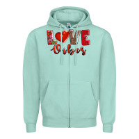 Seafoam love vibes Zipper Hoodie - AdoDesignShop