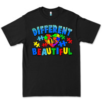 Different Is Beautiful Autism Premium Tee | Teevron