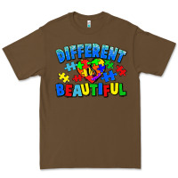 Cacao Different is beautiful Autism Premium Tee - CowGirlArtShop