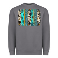 Storm gemstone sunflower cowhide brushstroke Heavyweight Sweatshirt - AdoDesignShop