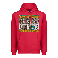 Cardinal Western Wasted On You Premium Hoodie - LillyAllenDesigns