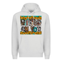 Dove Grey Western Wasted On You Premium Hoodie - LillyAllenDesigns