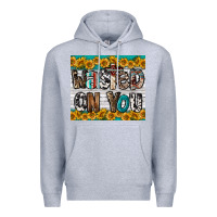 Heather Grey Western Wasted On You Premium Hoodie - LillyAllenDesigns