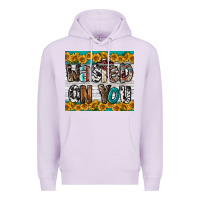 Lilac Western Wasted On You Premium Hoodie - LillyAllenDesigns