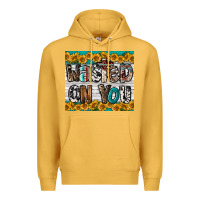 Mustard Western Wasted On You Premium Hoodie - LillyAllenDesigns