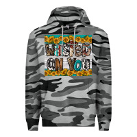Slate Camo Western Wasted On You Premium Hoodie - LillyAllenDesigns