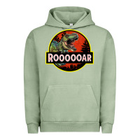 Pigment Oil Green t rex roaring Urban Hoodie - RanaPortraitStore