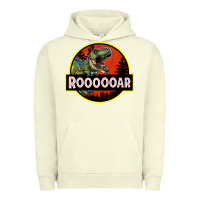 Pigment Pistachio t rex roaring Urban Hoodie - RanaPortraitStore