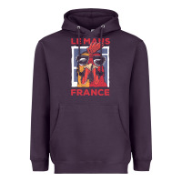 Plum le mans t  shirt le mans france gallic rooster t  shirt Heavyweight Hoodie - linhVisuals