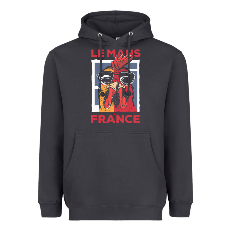 Le Mans T  Shirt Le Mans France Gallic Rooster T  Shirt Heavyweight Hoodie by linhVisuals | Teevron