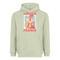 Matcha limoges t  shirt limoges france gallic rooster t  shirt Heavyweight Hoodie - linhVisuals