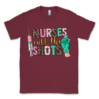 Burgundy nurses call the shots Classic Tee - CowGirlArtShop