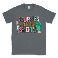 Charcoal Heather nurses call the shots Classic Tee - CowGirlArtShop