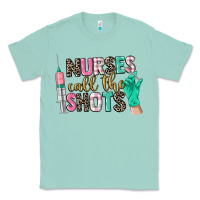 Seafoam nurses call the shots Classic Tee - CowGirlArtShop